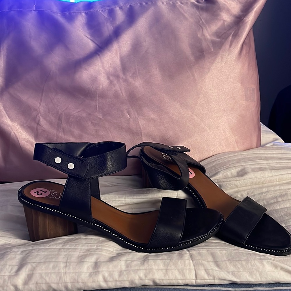 black heels